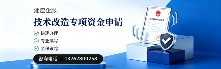 烟台技术改造专项资金申报服务