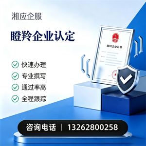 烟台瞪羚企业认定申报服务