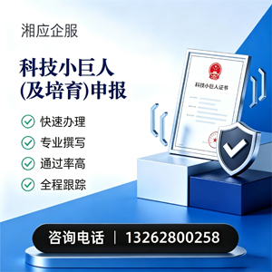 烟台科技小巨人及培育企业申报服务