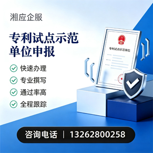 烟台专利试点示范单位申报服务